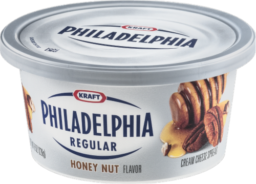 Philadelphia Honey Nut Cream Cheese Perspective: right
