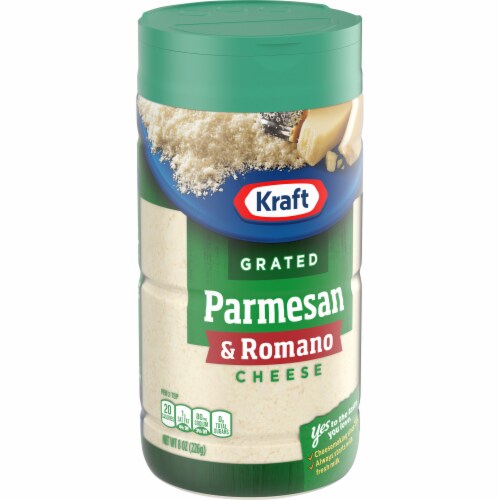 Kraft Parmesan & Romano Grated Cheese Perspective: right