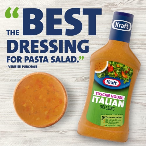 Kraft Tuscan House Italian Salad Dressing Perspective: right
