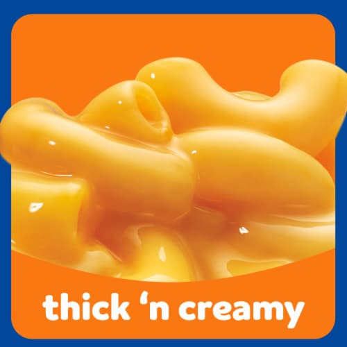 Kraft Thick 'n Creamy Mac N Cheese Macaroni and Cheese Dinner Perspective: right