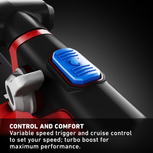 Toro 60 Volt Brushless Cordless Leaf Blower with 2.5 Ah Battery and Charger Perspective: right
