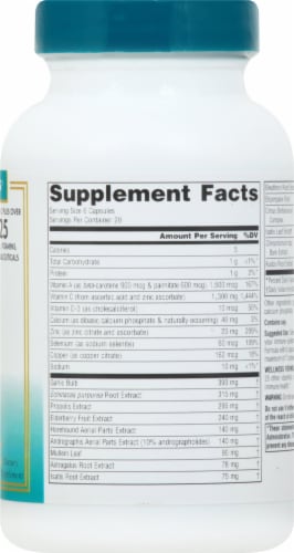 Source Naturals® Wellness Formula® Herbal Defense Complex Capsules Perspective: right