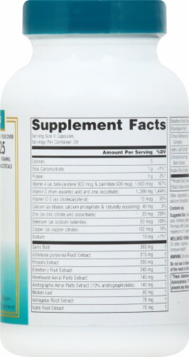 Source Naturals Wellness Formula Herbal Defense Complex Capsules Perspective: right