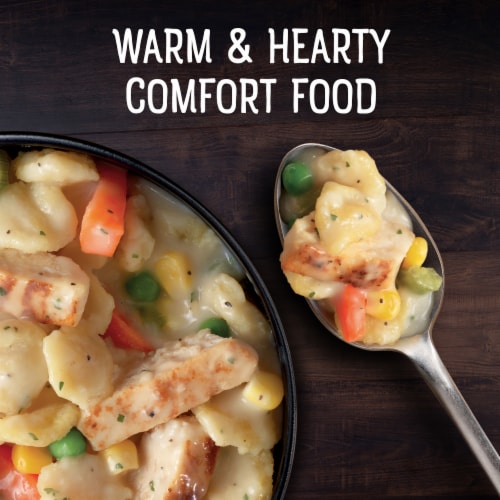 Marie Callender's Creamy Chicken & Dumplings Bowl Frozen Meal Perspective: right