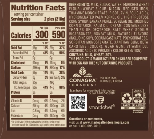 Marie Callender's® Banana Cream Mini Pies Perspective: right