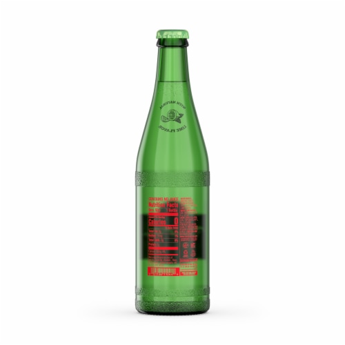 Topo Chico Mineral Twist of Lime Flavored Sparkling Bottled Water Perspective: right