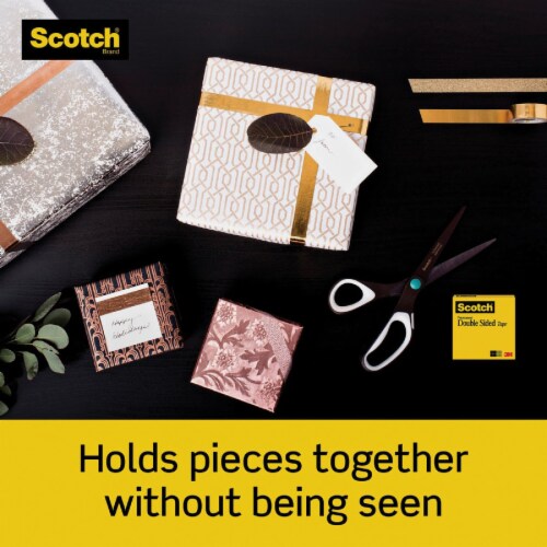 Scotch® Double-Sided Clear Tape, 3 ct / 0.5 x 250 in - Kroger