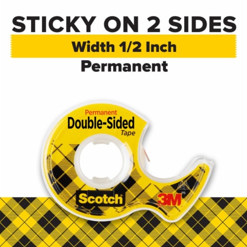 Scotch® Double Sided Tape with Dispenser Perspective: right