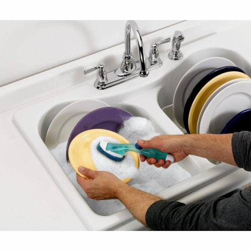 Scotch-Brite® Heavy-Duty Dishwand Refills Perspective: right