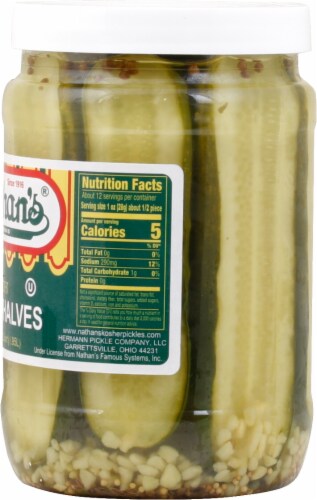 Nathan's® Famous New York Kosher Halves Perspective: right