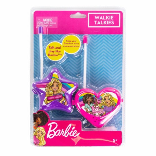 Barbie 2-Piece Kids Walkie Talkie, 1 unit - Kroger