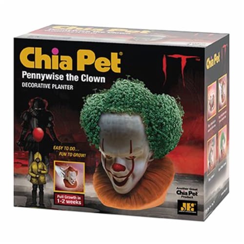 As See on TV Pennywise ("It") Chia Pet Perspective: right
