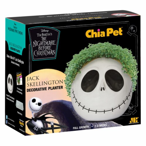 Chia Pet® The Nightmare Before Christmas Jack Skellington Decorative Planter Perspective: right