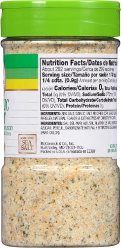 Lawry's® Garlic Salt with Parsley Perspective: right