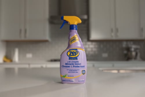 Zep® Home Pro Foaming Miracle Grout Cleaner and Protectant Perspective: right