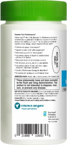 Rainbow Light Men's Multivitamin for Performance Energy Perspective: right