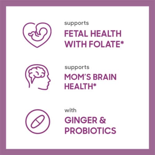 Rainbow Light Prenatal One High Potency Multivitamin Tablets Perspective: right