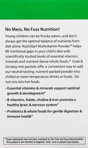 Rainbow Light NutriStart Multivitamin Powder for Infants & Toddlers Perspective: right