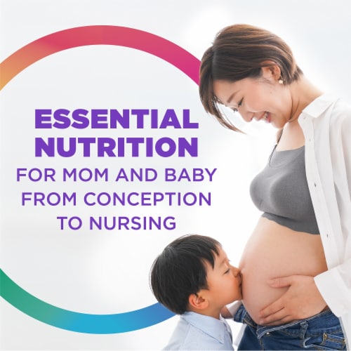 Rainbow Light 35+ Mom and Baby Multivitamin Prenatal Vitamins Perspective: right