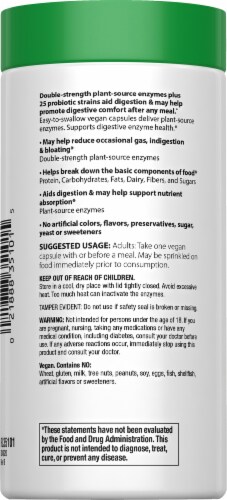 Rainbow Light Advanced Enzyme System 90 Capsules Perspective: right