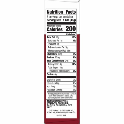 Larabar Cinnamon Roll Bars Perspective: right