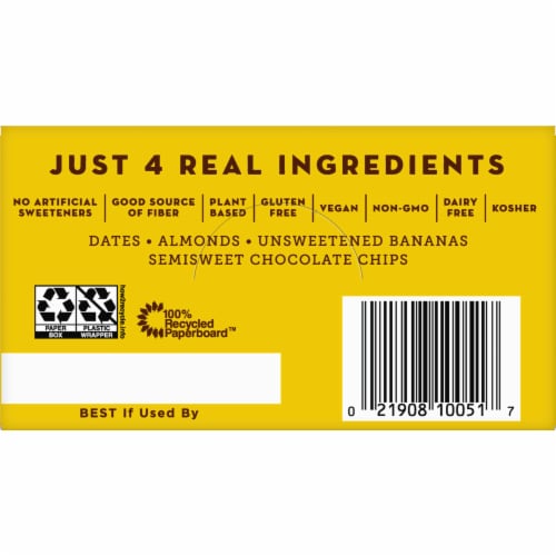 Larabar™ Banana Chocolate Chip Fruit & Nut Bars Perspective: right