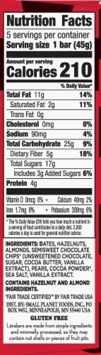 Larabar™ Chocolate Hazelnut Swirl Fruit & Nut Bars Perspective: right
