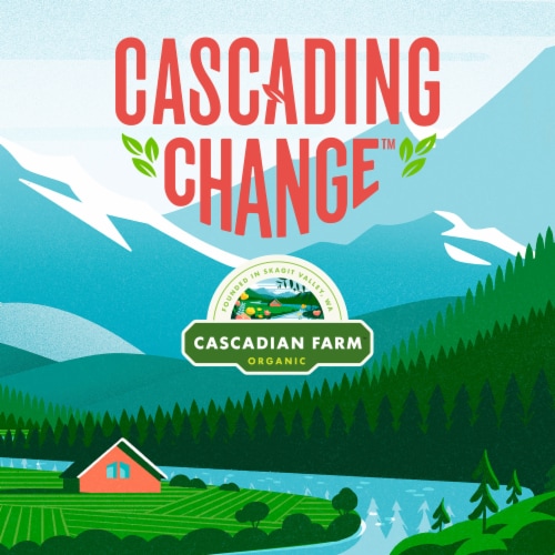 Cascadian Farm™ Organic No Added Sugar Coconut Cashew Granola Perspective: right