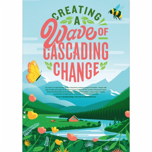 Cascadian Farm™ Organic No Added Sugar Cinnamon Apple Granola Perspective: right