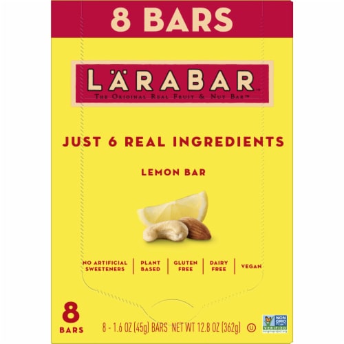 Larabar Lemon Bar Fruit and Nut bars Perspective: right