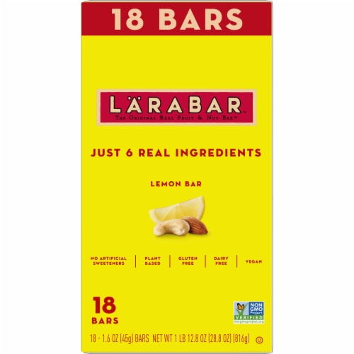 Larabar Lemon Bar Fruit and Nut bars Perspective: right