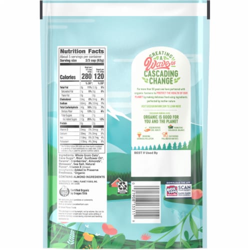 Cascadian Farm Organic® Fruit and Nut Granola Perspective: right