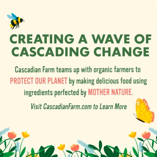 Cascadian Farm Organic Cocoa Almond Protein Granola Perspective: right