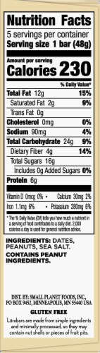 Larabar Peanut Butter Cookie Fruit and Nut Bars Perspective: right