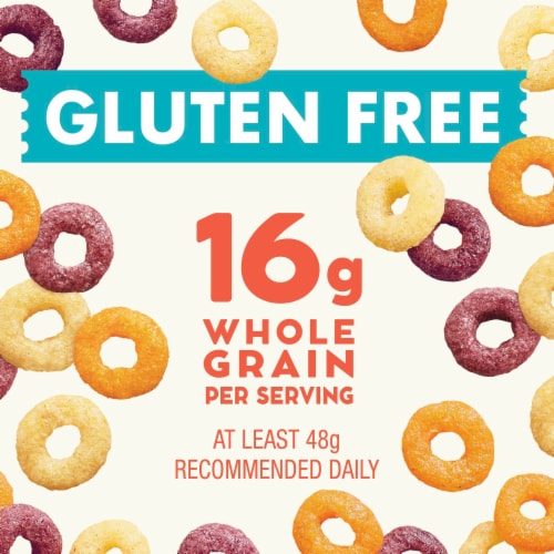Cascadian Farm Organic Fruitful O's Cereal Perspective: right