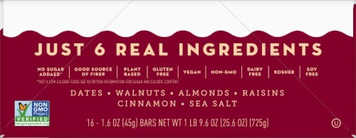Larabar Cinnamon Roll Fruit & Nut Bars Perspective: right
