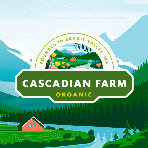 Cascadian Farm™ Organic Cinnamon Raisin Granola Perspective: right