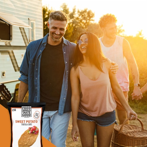 Food Should Taste Good® Sweet Potato Tortilla Chips Perspective: right