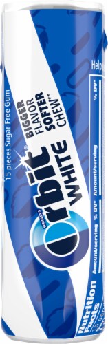 Orbit® White Peppermint Gum Perspective: right