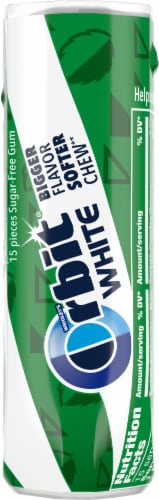 Orbit® White Spearmint Gun Perspective: right