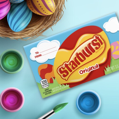 Starburst Easter Original Fruit Chews Chewy Candy Theater Box Perspective: right