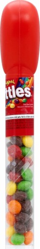 SKITTLES Original Valentine's Candy Tube with Heart Topper Perspective: right
