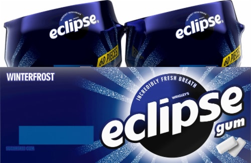 Eclipse Winterfrost Sugar-Free Gum Perspective: right