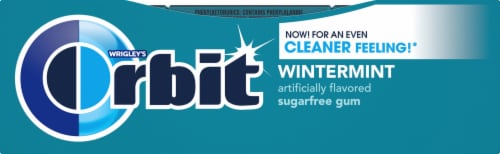 Orbit Wintermint Sugarfree Gum Perspective: right