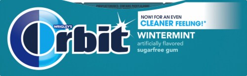 Orbit Wintermint Sugarfree Gum Perspective: right
