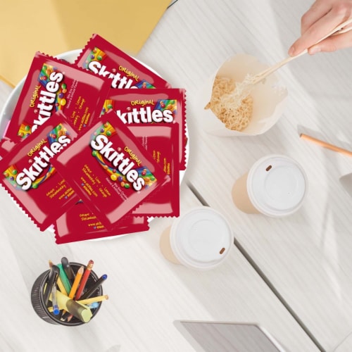 Skittles Original Chewy Candy Fun Size Candy Perspective: right