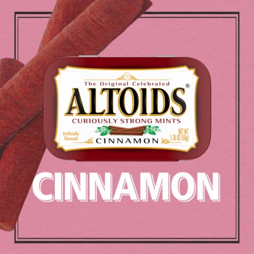 ALTOIDS Cinnamon Breath Mints Single Pack Perspective: right
