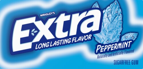 Wrigley's Extra® Peppermint Sugarfree Gum Perspective: right