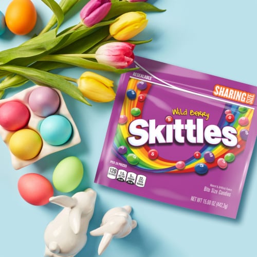 SKITTLES Wild Berry Chewy Candy Sharing Size