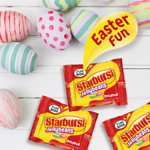STARBURST Easter Jelly Beans Chewy Candy Fun Size Candy Assortment Bag Perspective: right